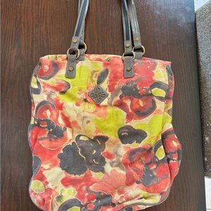 Vera wang floral purse